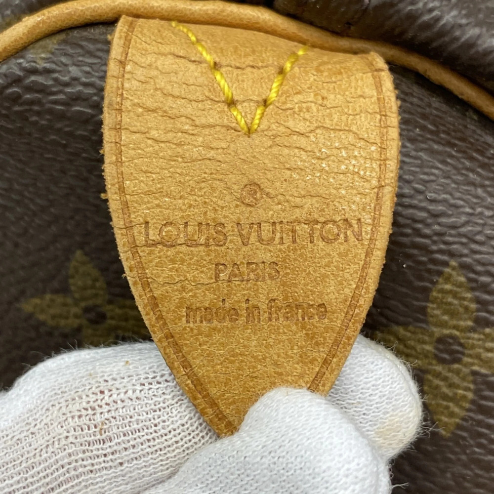 LOUIS VUITTON Brown Monogram Keepall 50 Boston Bag - Picture 5 of 11